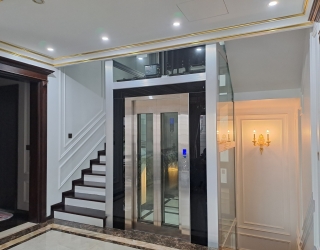 Thang máy kính giải pháp tiện nghi cho không gian sống hiện đại